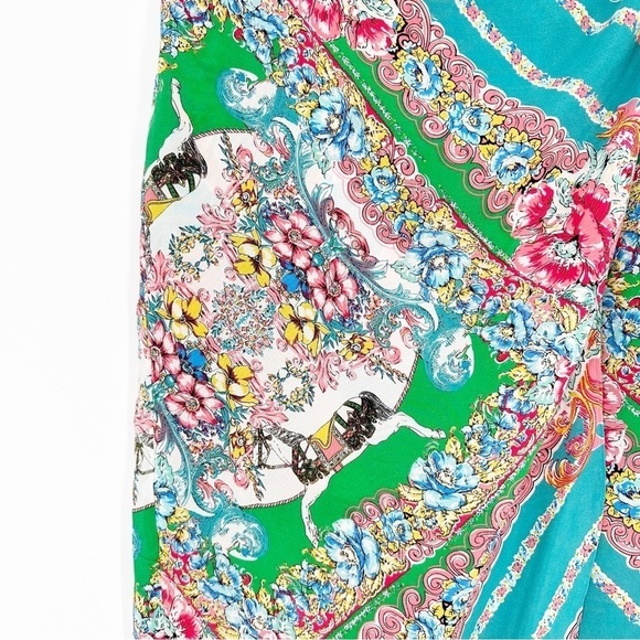 Anthropologie Maeve Bette Silk Wrap Skirt - Size 4 - Picture 3 of 8